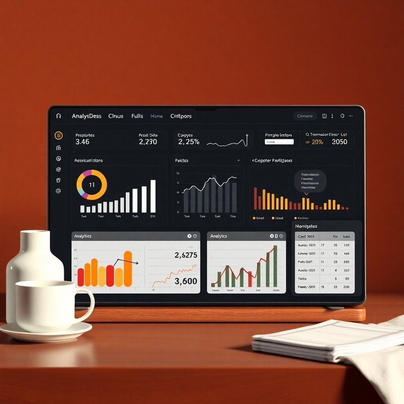 Schermata della dashboard analitica DataCore